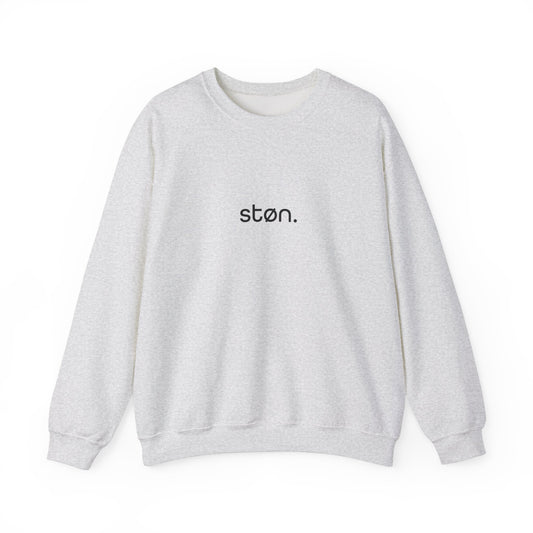 BRUTAL, MINIMAL, ESSENTIAL - støn. Unisex Crewneck Sweatshirt